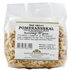 Se Natur Drogeriet Sød Skåret Appelsinskal (80 gr) hos Well.dk