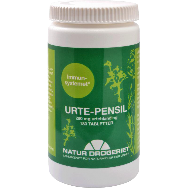 Billede af Natur Drogeriet Urte-Pensil 280 mg (180 tabletter) hos Well.dk