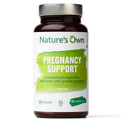 Se Natures Own Pregnancy Support, 60tab hos Well.dk