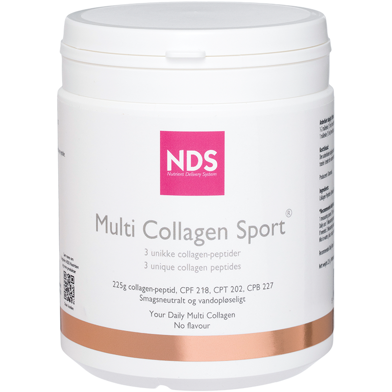 Billede af NDS Multi Collagen Sport (225 g) hos Well.dk