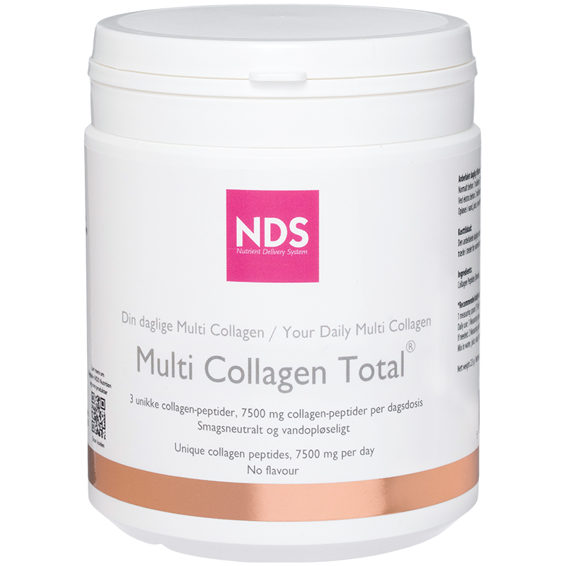 Billede af NDS Multi Collagen Total (225 g) hos Well.dk