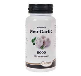 Se Neo-garlic 9000 mg (100 kapsler) hos Well.dk