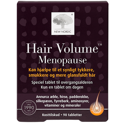 Se New Nordic Hair Volume Menopause (90 tabl) hos Well.dk