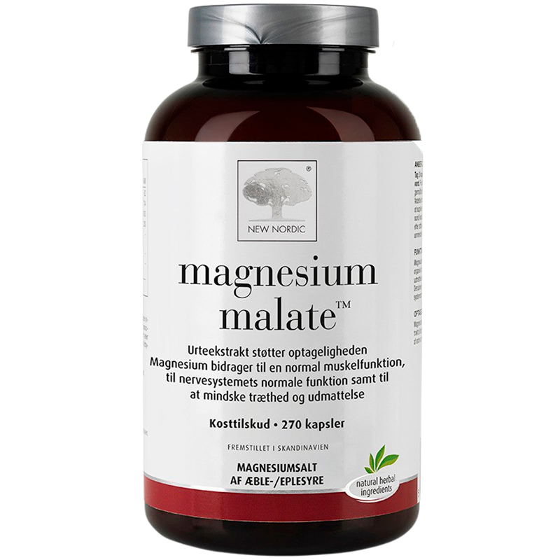 Billede af New Nordic Magnesium Malate (270 kap)