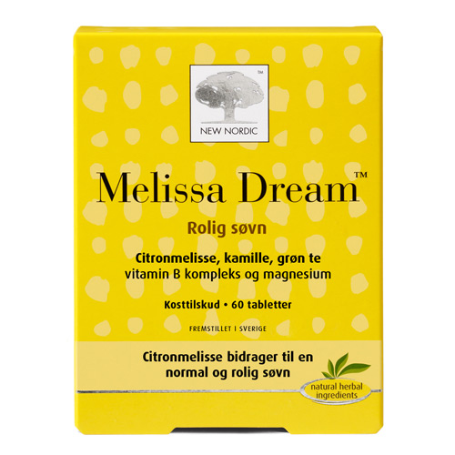 Billede af New Nordic Melissa Dream (60 tab) hos Well.dk