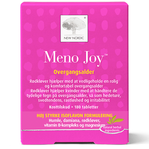 Se New Nordic Meno Joy (180 tab) hos Well.dk