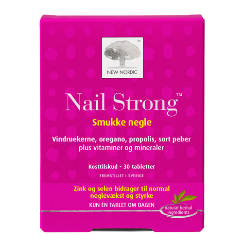 Se New Nordic Nail Strong (30 tab) hos Well.dk