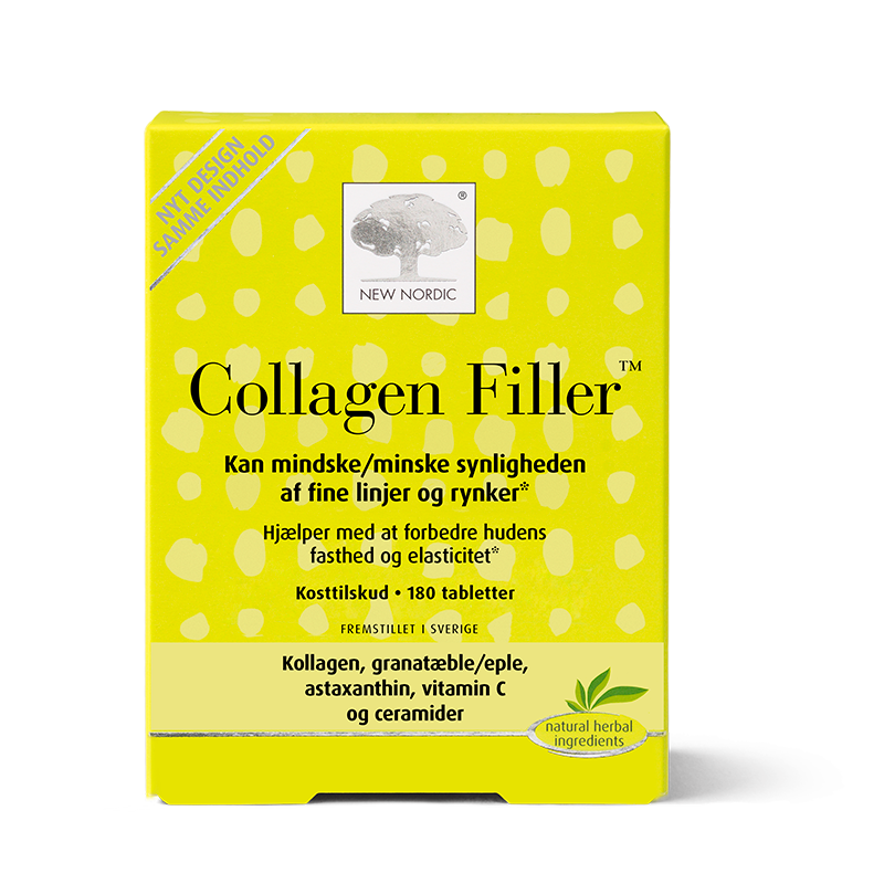 Billede af New Nordic Skin Care Collagen Filler (180 tabletter) hos Well.dk