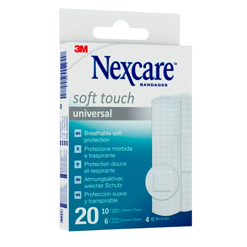 Nexcare Universal Soft Touch Plastre (20 stk)