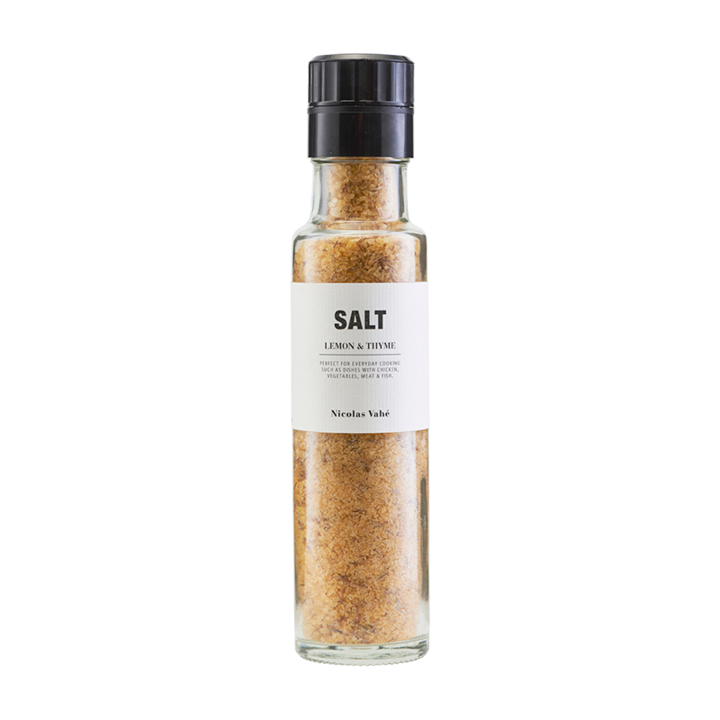Se Nicolas Vahé Salt, Lemon & Thyme (320 g) hos Well.dk