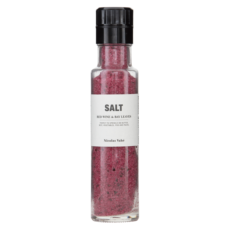 Se Nicolas Vahé Salt, Redwine & Bay Leaves (340 g) hos Well.dk