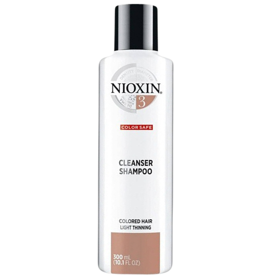 6: Nioxin Cleanser Shampoo System 3 300 ml.