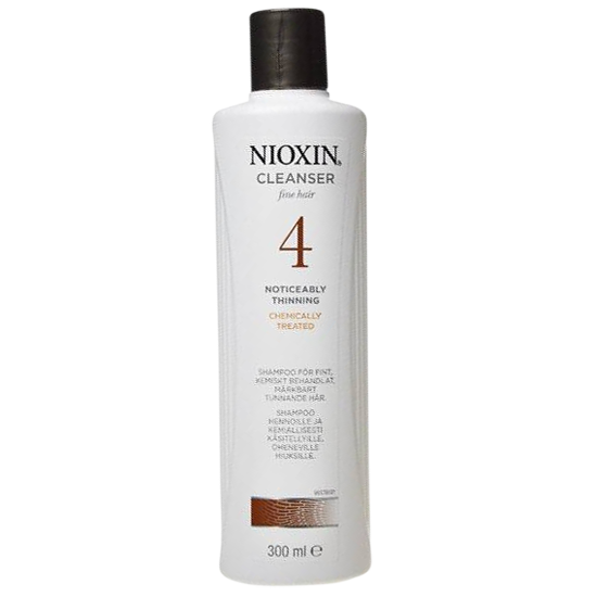 4: Nioxin Cleanser Shampoo System 4 300 ml.
