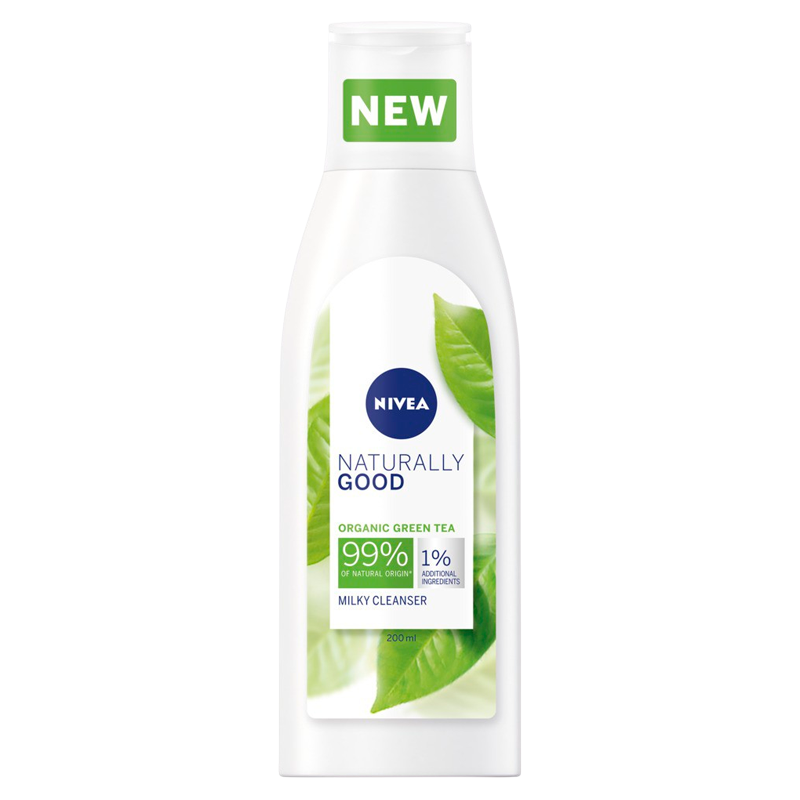 Se Nivea Naturally Good Cleansing Milk (200 ml) hos Well.dk