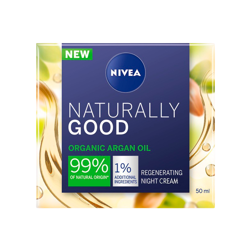 Se Nivea Naturally Good Night (50 ml) hos Well.dk