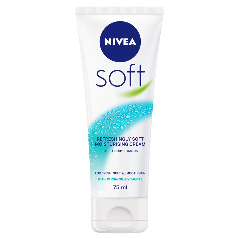 Se Nivea Soft Cream - 75ml hos Well.dk