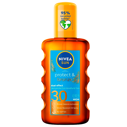 Billede af Nivea Protect & Bronze Oil SPF 30 (200 ml)