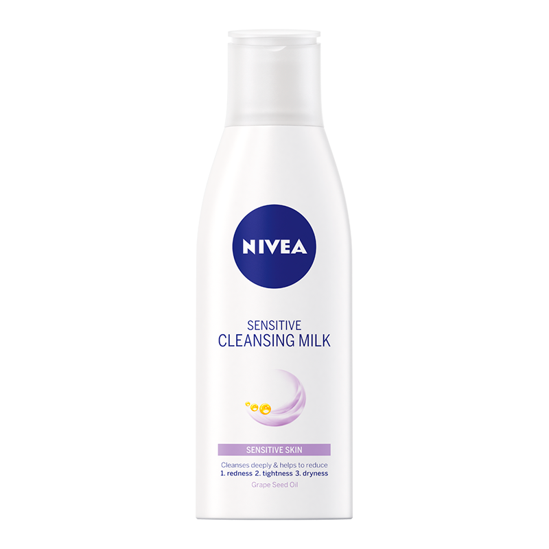 Se Nivea Sensitive Cleansing Milk (200 ml) hos Well.dk