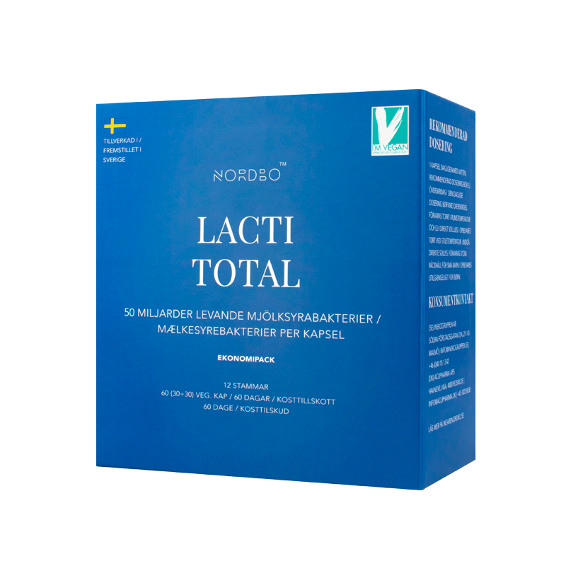 Nordbo LactiTotal (60 kaps)