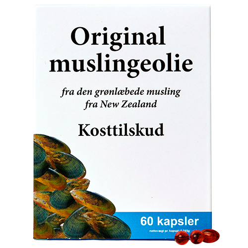Se Original Muslingeolie (60 kaps) hos Well.dk