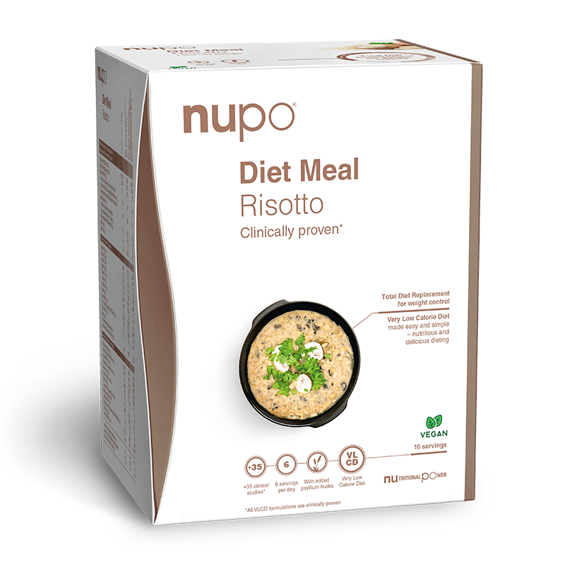 Se Nupo Diet Meal Risotto (10x34 g) hos Well.dk