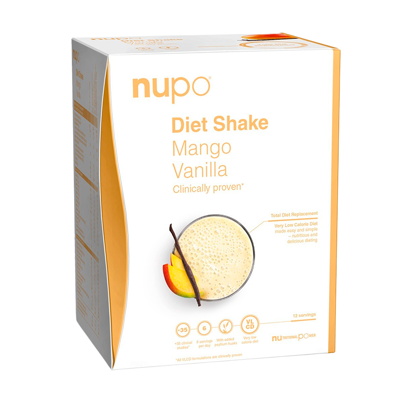 Billede af Nupo Diet Shake Mango Vanilla (12x32 g) hos Well.dk