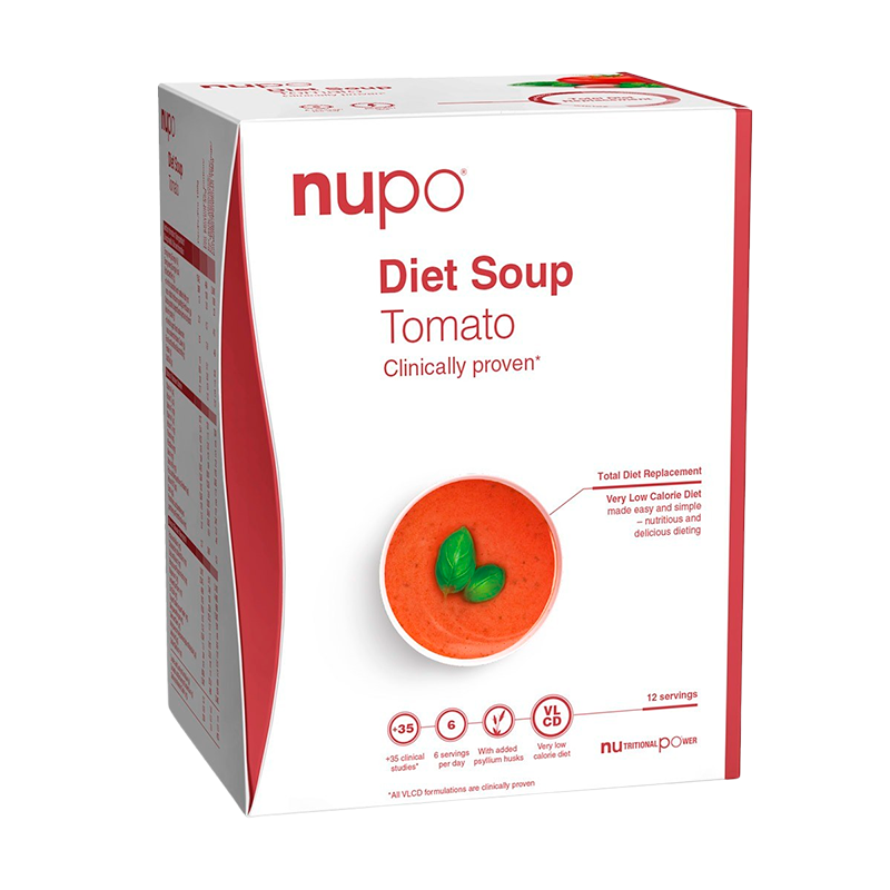 Se Nupo Diet Soup Tomato (12x32 g) hos Well.dk