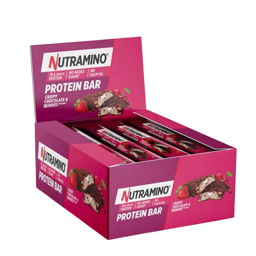 Nutramino Proteinbar Chocolate Berries (12 x 55 g)