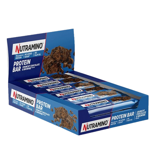 Nutramino Proteinbar Crunchy Chocolate Brownie (12 x 55 g)