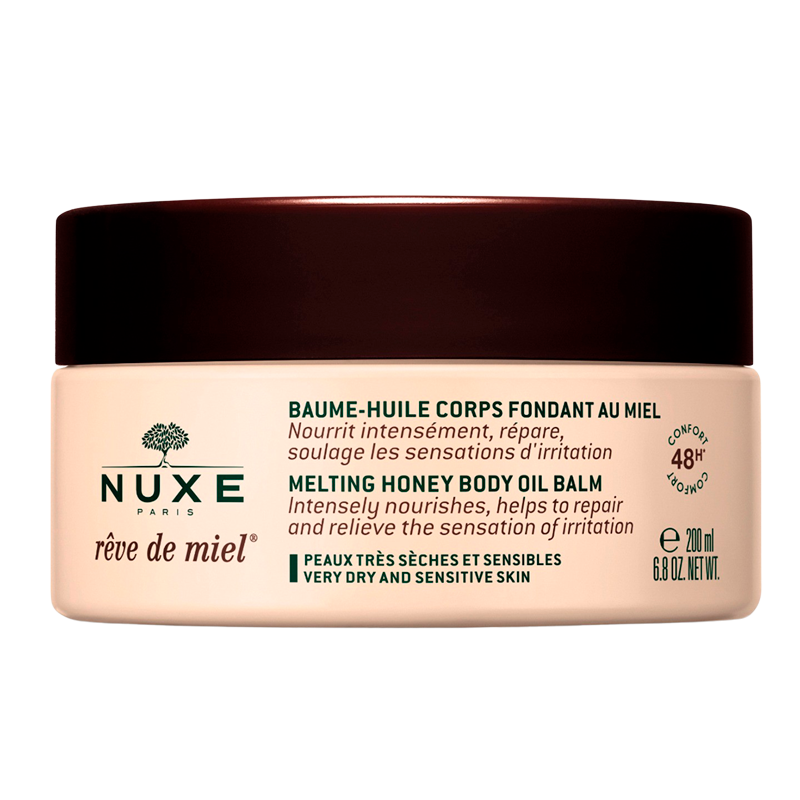 Se Nuxe Reve de miel Melting Honey Body Oil Balm, 200ml. hos Well.dk