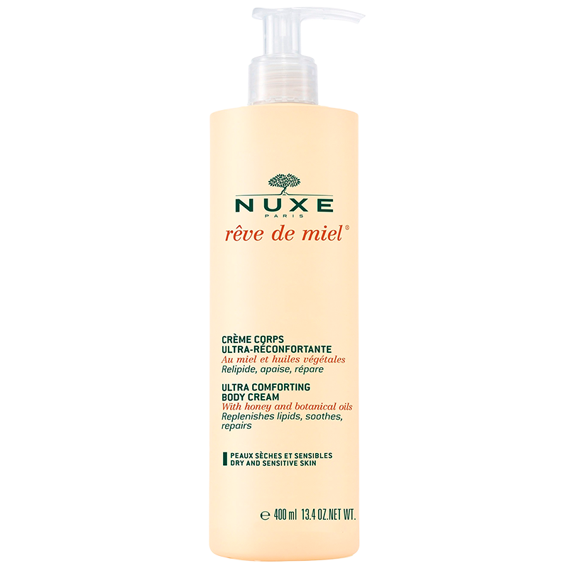 Se Nuxe Body Cream Reve De Miel 400 ml. hos Well.dk