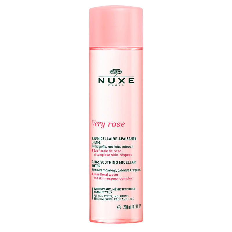 Billede af Nuxe Very Rose Cleansing Water Dry Skin 200 ml.