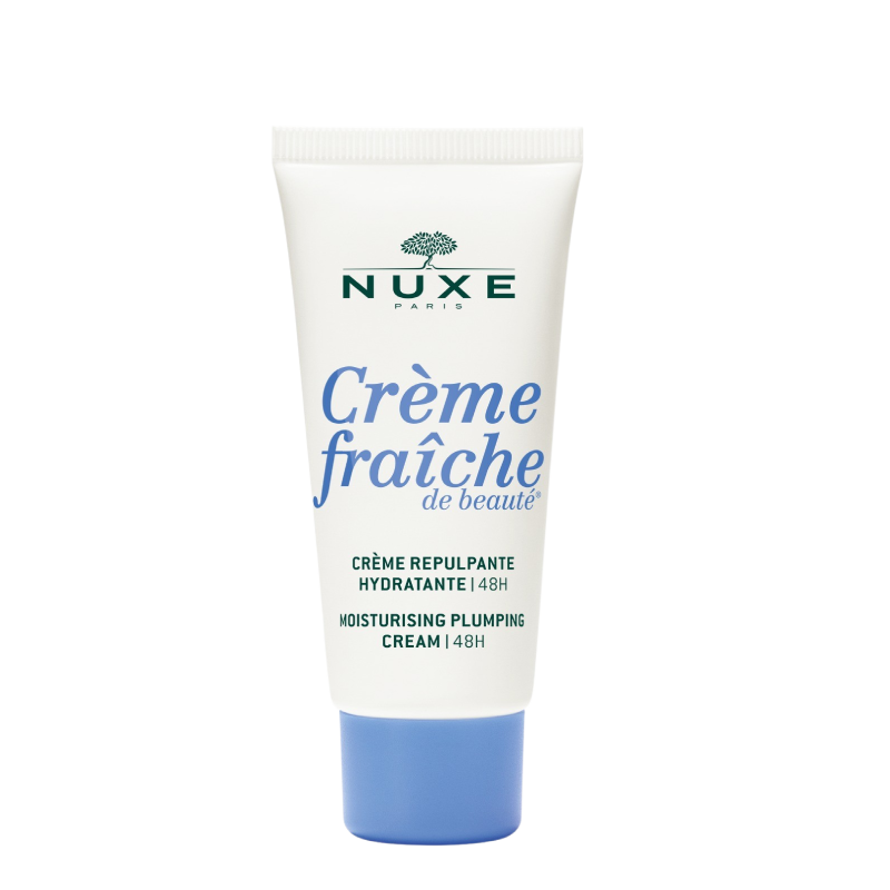Se Nuxe Creme Fraiche De Beaute 48H Moisturising Plumping Cream (30 ml) hos Well.dk