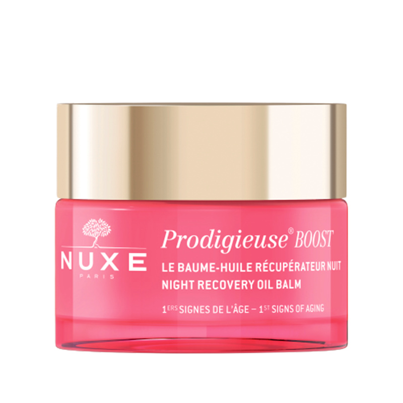 Se NUXE Crème Prodigieuse Boost Night Recovery Oil Balm 50 ml. hos Well.dk