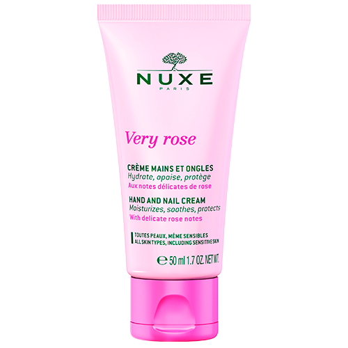 Se Nuxe Very Rose Hand & Nail Cream (50 ml) hos Well.dk