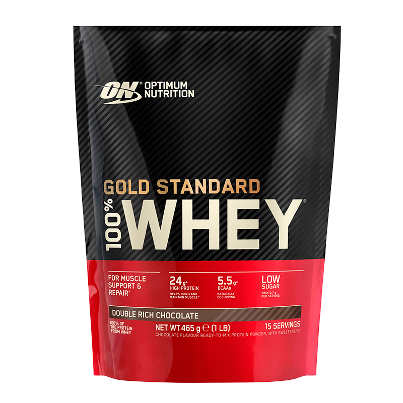 Optimum Nutrition Gold Standard 100% Whey Double Rich Chocolate (465 g)
