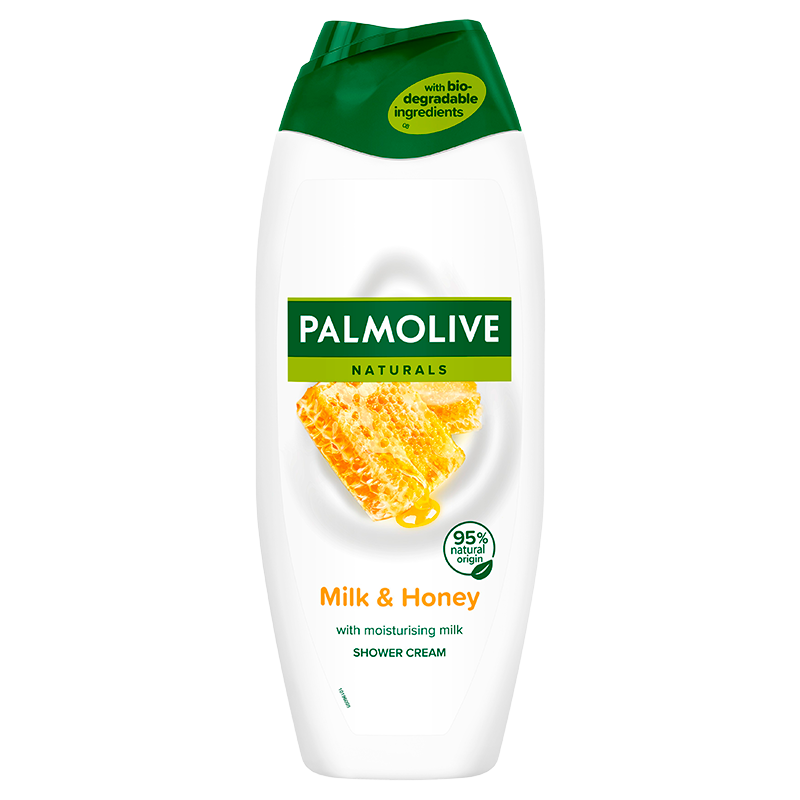 Billede af Palmolive Shower Cream Milk & Honey (500 ml)