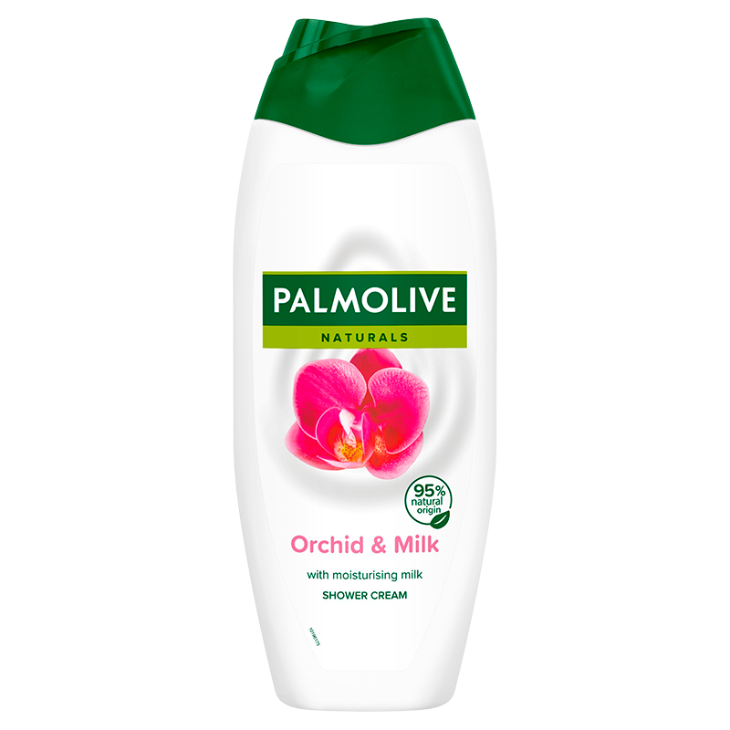 Se Palmolive Shower Cream Orchid & Milk (500 ml) hos Well.dk
