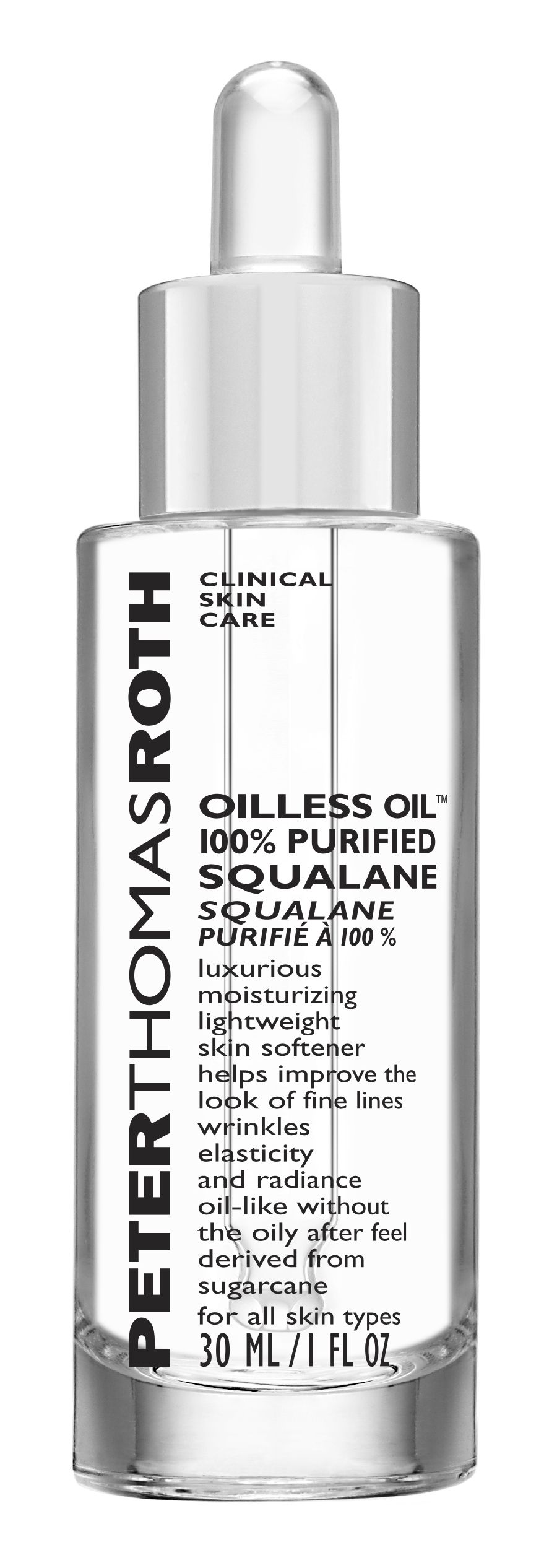 Se Peter Thomas Roth Oilless Oil 100% Purified Squalane 30 ml. hos Well.dk