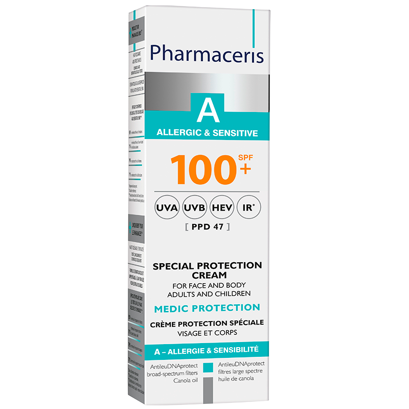 Se Pharmaceris A Medic Protection Cream SPF 100+ (75 ml) hos Well.dk