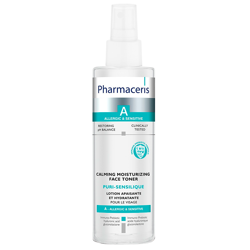 Se Pharmaceris A Puri-Sensilique Calming Moisturizing Face Toner (200 ml) hos Well.dk