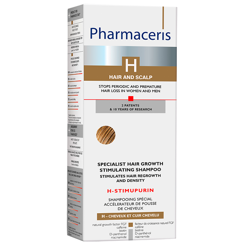 Pharmaceris Hair & Scalp Stimupurin Hårvækststimmulerende Shampoo (250 ml)