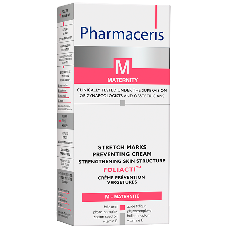 Se Pharmaceris Maternity Foliacti Stretch Marks Preventing Cream (150 ml) hos Well.dk