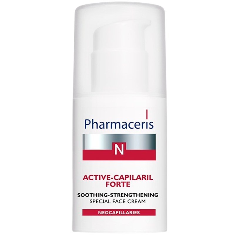 Se Pharmaceris N Active-Capilaril Forte Soothing Strengthening Special Face Creme (30 ml) hos Well.dk