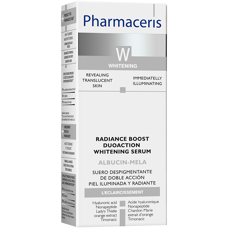 Billede af Pharmaceris Whitening Albucin Mela Duo Radiance Boost Serum (30 ml) hos Well.dk