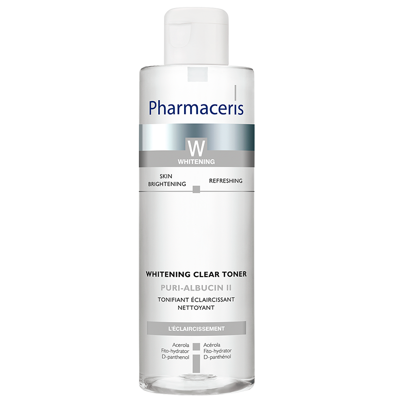 Se Pharmaceris Whitening Puri Albucin Whitening Clear Toner (200 ml) hos Well.dk