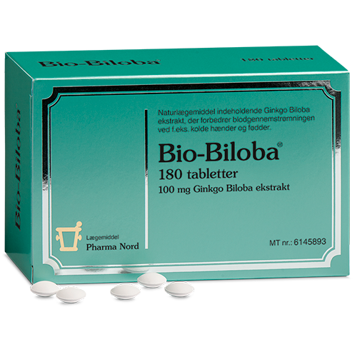 Billede af Pharma Nord Bio-Biloba (180 tabletter) hos Well.dk