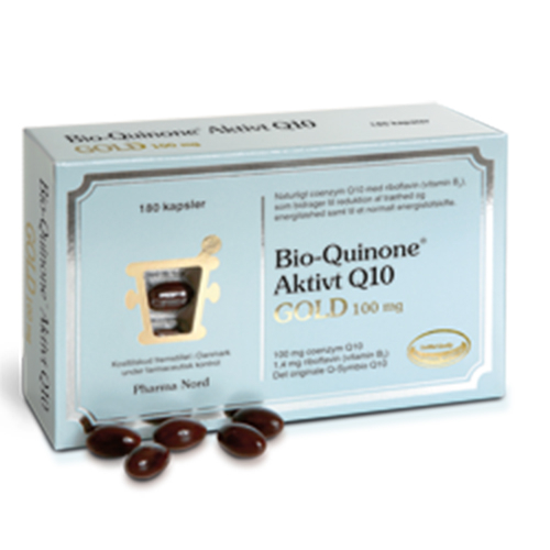 Pharma Nord Bio-Quinone Aktivt Q10 Gold (180 kap)