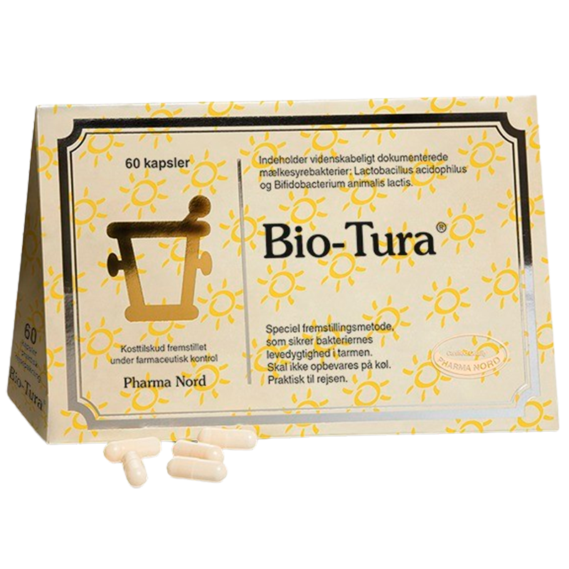 Se Bio-Tura, 60 kaps. hos Well.dk