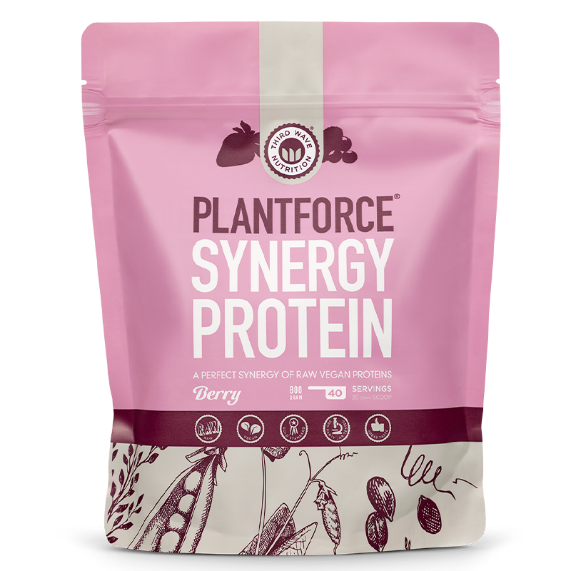 Billede af Plantforce Synergy Protein Bær (800 g)